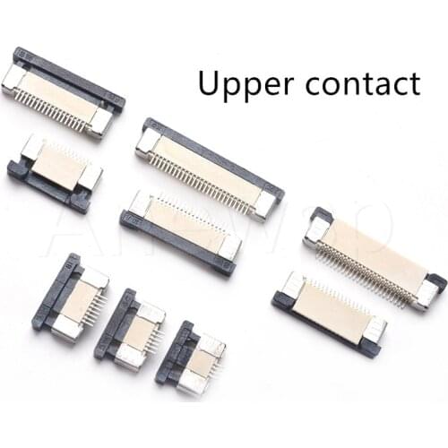 5 Pcs/Lot FFC/FPC Spacing of 0.5mm，Draw-Out Type，4/5/6/7/8/9/10/11/12/14/16/18/20/22-60p Flat Cable Connector