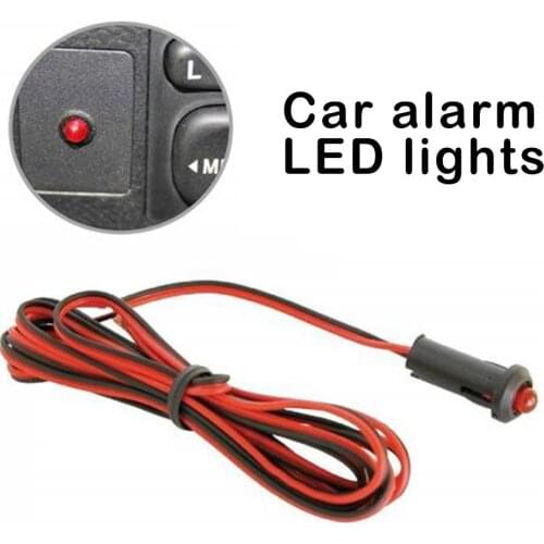 12V Car Fake Security Light Simulated Dummy Alarm Wireless Warning Anti-Theft Caution Lamp LED Flashing Imitation