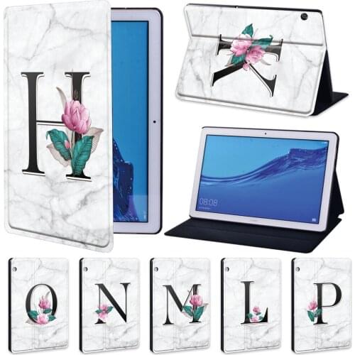 Tablet Case for Huawei MediaPad T3 8.0"/MediaPad T3 10 9.6"/MediaPad T5 10 10.1" Ultra-Slim Leather Folio Shell Cover Case