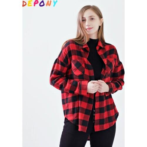 Depony Women's Flannel Shirts