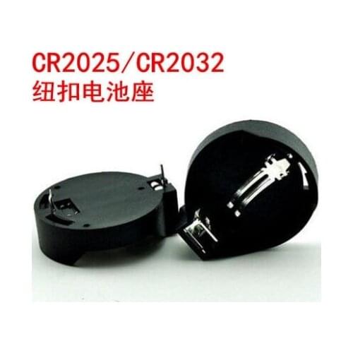 10pcs/lot CR2032 CR2025 Battery Holder Original Batteries Button Cell Holder Socket Case