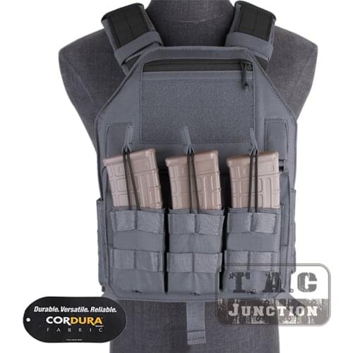 Emersongear Tactical LBX-4020 A2 Armatus II Plate Carrier W/ M4 Mag Pouch Lightweight Adjustable Body Armor Slick Vest WG