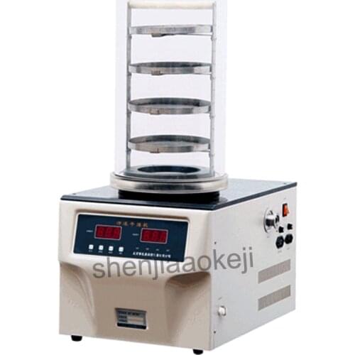 FD-1A-50 electrically heated freeze dry machine intermittent ordinary freeze drying machine freeze dryer 2L/24H 220V 850 1pc
