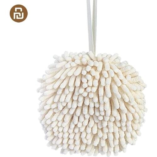Qualitell Hand Towel Ball Super Absorbent Fast Drying Soft To The Touch Prevent Bacterial Growth Bathroom Cleaning Tool