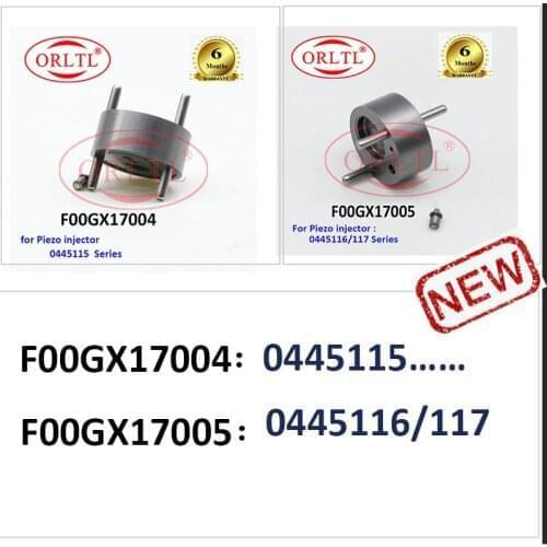 ORLTL Diesel Injector Control Valve F00GX17004 Valve F00GX17005 for Piezo 0445116/117/115 Series