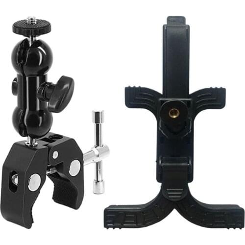 Metal Yoke Mount Holder Handlebar Mirror Mount Bracket for Apple iPad 9.45 inch GA Pilots Phone Tablets Accessories