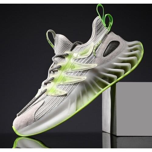 Men Shoes Fashion Running Sneakers For Male Breathable Outdoor Walking Sport Shoes Quality Damping Fitness Trainers Big Size New