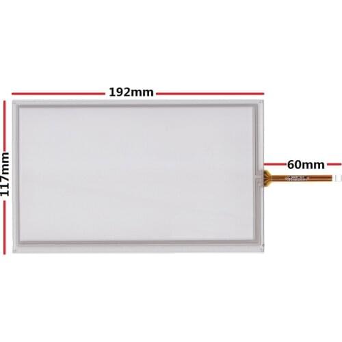 New 8-inch touch screen HSD080IDW1-C01 AT080TN64 AT080TN03 handwriting screen external screen 192*117mm