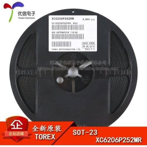 Genuine original XC6206P252MR SOT-23 2.5V LDO LDO