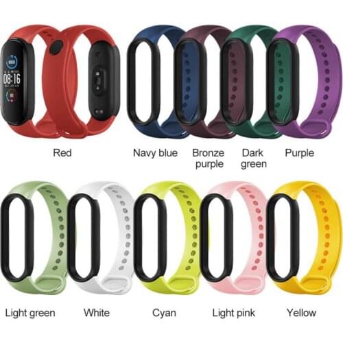 Bracelet For Xiaomi Mi Band 5 4 3 Sport Strap Watch Silicone Wrist Strap For Xiaomi Mi Band 3 4 5 Bracelet Miband 4 3 5 Strap