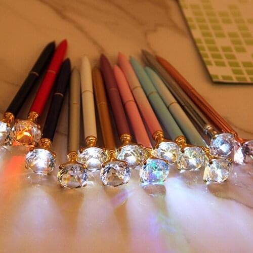 Wedding Writing Pen Bridesmaid Gift Diamond Glow Shiney Wedding Decor Bachelorette Birthday Party Bridal Shower Back To School