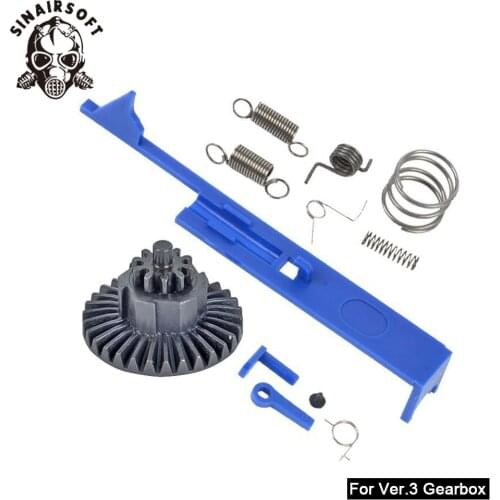 Tappet Plate Version.2/3/7 Gearbox Spring Set Version.2.3/ Safety Lever Switch Bevel Gear Aeg Paintball Hunting Accessories