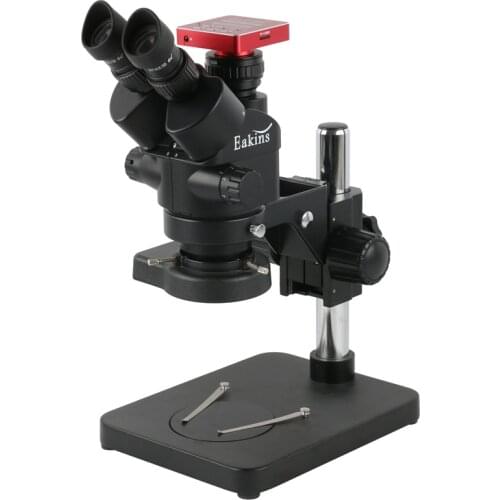 3.5X 7X 45X 90X Simul-Focal Stereo Microscope Trinocular Microscope + 37MP 1080P HDMI USB Video Camera For PCB Soldering