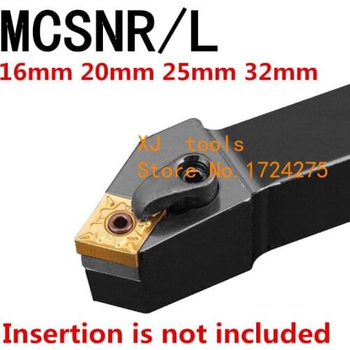 Angle 45 MCSNR1616H12 MCSNR2020K12 MCSNR2525M12 MCSNR3232P12 MCSNR3232P16/19 MCSCL1616H12 MCSNL Right/Left CNC Turning tools