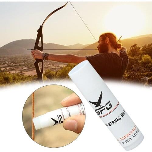 Bow String Wax Archery Bowstring Wax Tube Protector On For Hunting Crossbow Compound Recurve Bow String Lube Tubular Paste