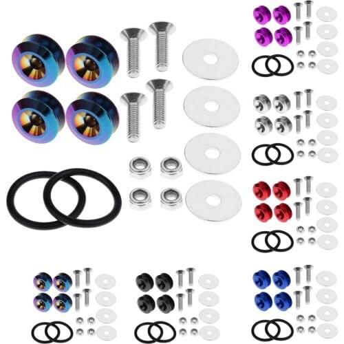 High Quality Car Quick Release Fastener Bumper Fender Hatch Screws For Honda For Toyota Dropship