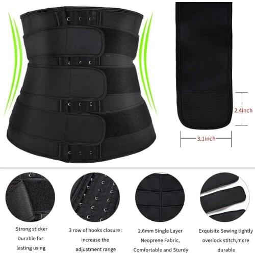 Women Waist Trainer Weight Loss Slimming Waist Corset Workout Girdle