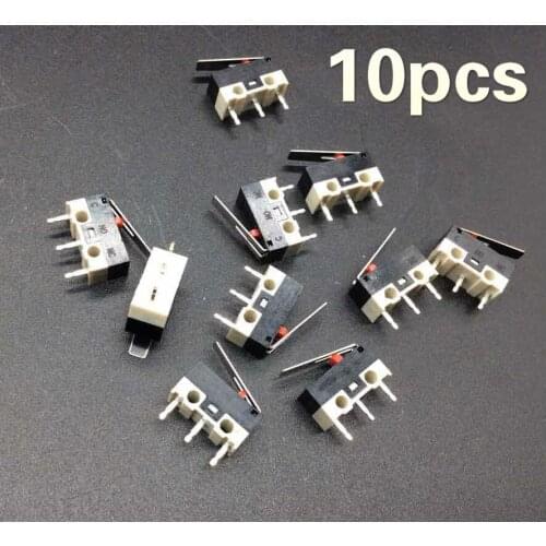 10pcs KW10-Z1P small micro switch limit 13*5.8*6.5