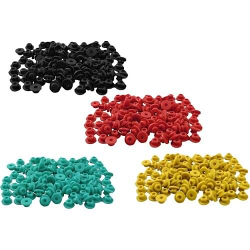100Pcs/lot Rubber Grommets Nipples for Tattoo Machine Needles Armature Bar