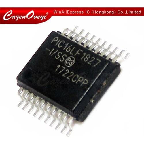 2pcs/lot PIC16F1827 PIC16F1827-I/SS PIC16LF1827-I/SS SSOP-20 In Stock