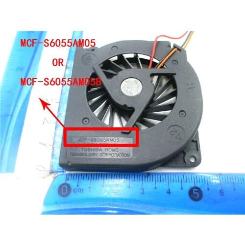 2PCS CPU Fan For SEPA FUJITSU LifeBook A6010 P771 P701 S6510 A6120 E8110 E8210 N6410 E8410 S7110 T1010 6055 MCF-S6055AM05 4215