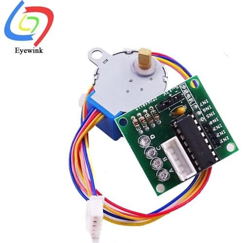 28BYJ-48-5V 4 phase Stepper Motor+ Driver Board ULN2003 1 x Stepper motor +1x ULN2003 Driver board