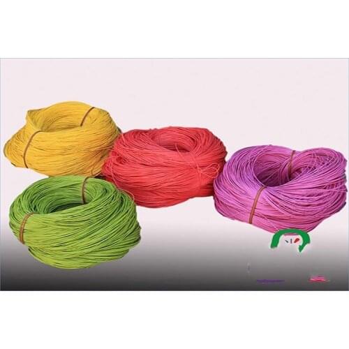 500G 80M Solid Round imitation synthetic rattan weaving raw material for knit and repair chair table,storage basket,ect