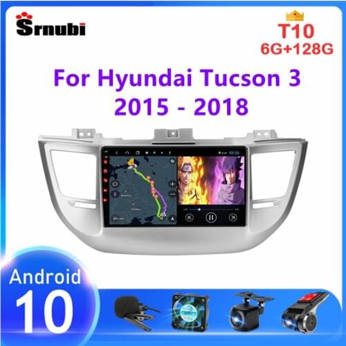 Android 10.0 2 Din Car Radio Multimedia Video Player For Hyundai Tucson 3 2015 2016 2017 2018 GPS Navigation WIFI RDS Stereo DVD