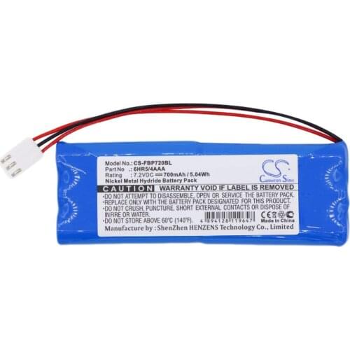 Cameron Sino 700mAh Battery 6HR5/4AAA for Falard BP7.2