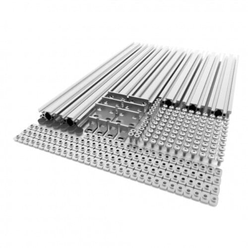 AM8 3D Printer Extrusion Metal Frame - Full Kit for Anet A8 upgrade (Natural)