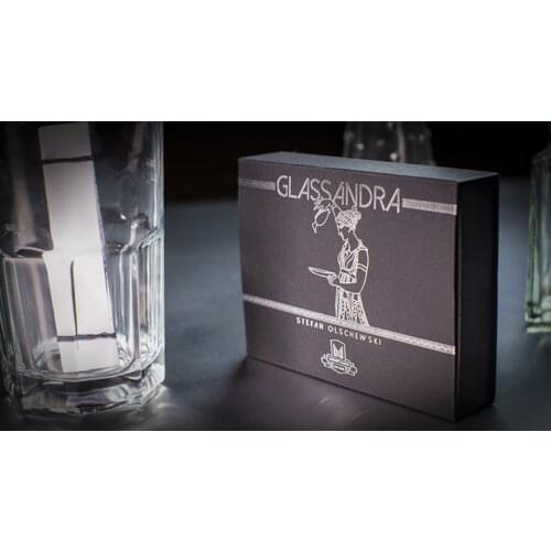 Glassandra (Gimmick and Online Instructions) By Stefan Olschewski Stage Magic Card Trick As Seen on Tv Mentalism Magic Props