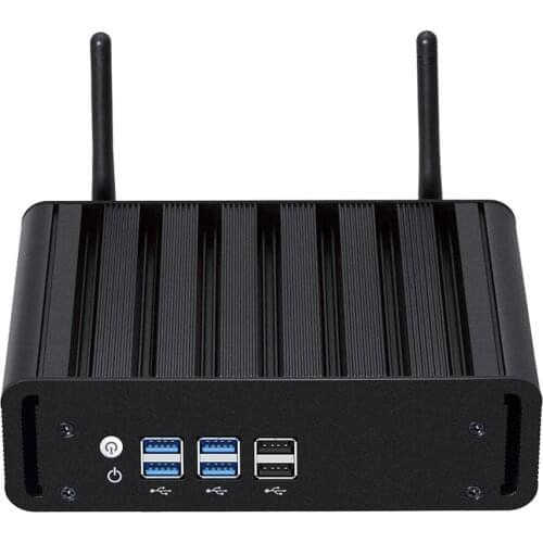 Mini Pc Intel Core i7 i5 4200U i3 2955U Windows 10 7 Linux VGA 8xUSB Micro Fanless Computer Minipc Htpc Thin Client Nuc Ps