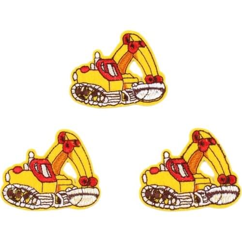 10pcs Cartoon crane Patch DIY Patches Iron On Garments Stickers Handmade Garments Fabric Appliques Wholesale Coats Jeans Badge