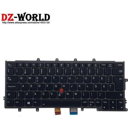 New Original SE FI Swedish Finnish Backlit Keyboard for Lenovo Thinkpad X270 A275 X260 X250 X240 X240S X230S Laptop 01EP087
