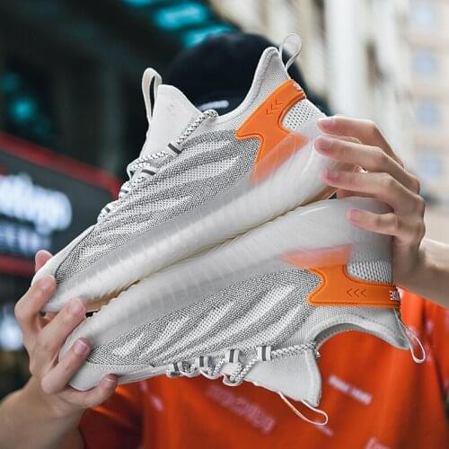 Shoes Mens Casual Sports Shoes Fashion White Soft Bottom Non-slip Lightweight Fitness Jogging Shoes Breathable Tennis Shoes