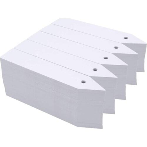 Plant Tags,Plastic Plant Nursery Garden Labels Pot Marker Garden Stake Tags(500 Pcs,White)