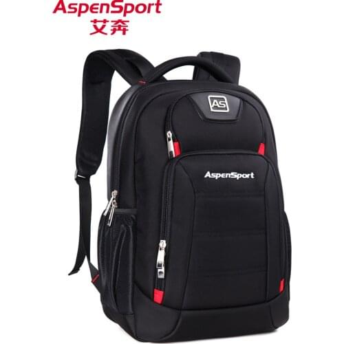 Ai Ben backpack mens backpack female travel bag outdoor bag student large-capacity school bag computer bag