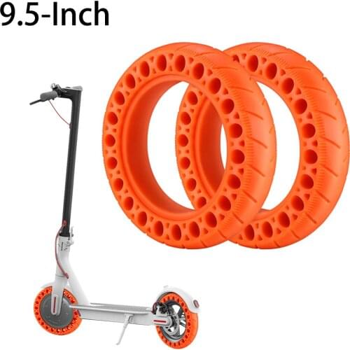 For Xiaomi M365 Electric Scooter Honeycomb Tire Tyre Hollow Shock-absorb Easy Mount Red Front Rear Tires New for Xiaomi M365 Pro
