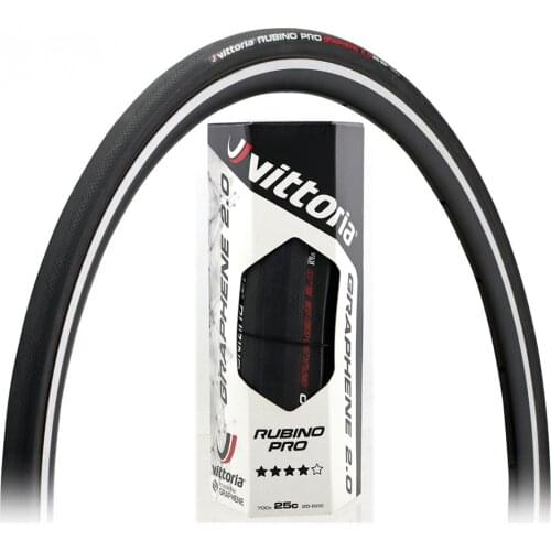 Vittoria Rubino Pro IV G2.0 Graphite Race 2.0 700x25C Folding Tyres Road 28" Bicycle Clincher tire