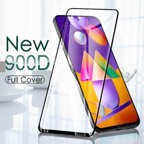 For samsung m31s glass full cover tempered glass for galaxy m31s m31 s m30s m11 m21 a21s a31 a41 a51 a71 screen protector film