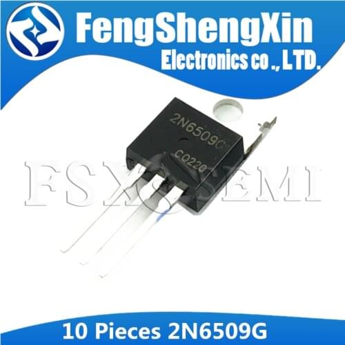 10PCS 2N6509G TO-220 2N6509 TO220 Silicon Controlled Rectifiers Transistor