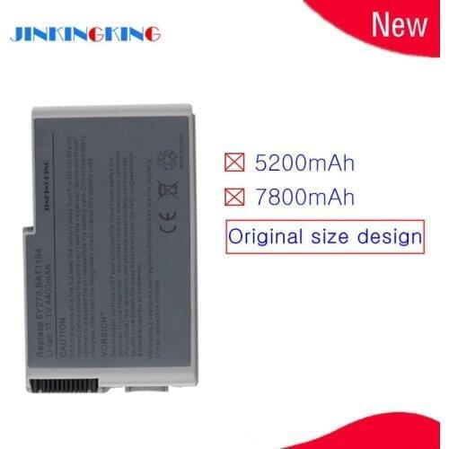 4400mAh Battery for Dell Latitude D500 D505 D510 D520 D530 D600 D610 for Precision W1605 Y1338 M20 C1295 M9014 U1544