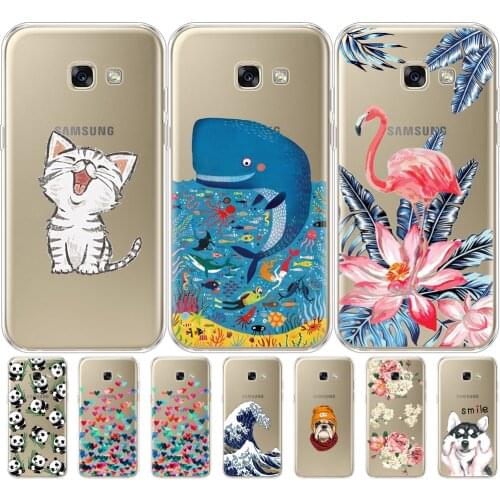 Case For Samsung A5 2017 Case Soft TPU Phone Silicon Case For Samsung Galaxy A5 2017 SM-A520F Cover Full 360 Protective Shell