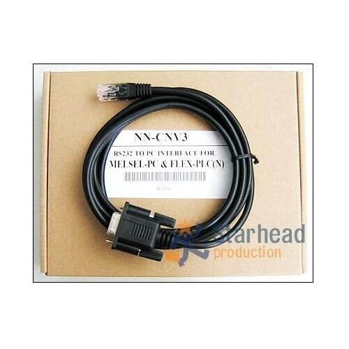 Flex-PC NB/NJ/NS/NW0 PLC Cable for Fuji NN-CNV3 NNCNV3 RS232/RS485 RJ45