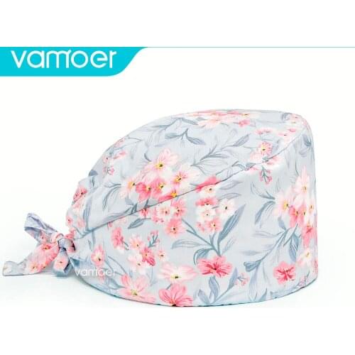 Surgical cap scrub hats woman and men scrub caps women worker hat nurse uniform Accessories dentist cap nursing hats