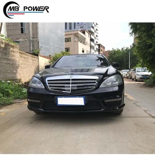 S class w221 s65 style body kit fit for high quality 2006-2013 year w221 s65 front bumper rear bumper grille side skirt body kit