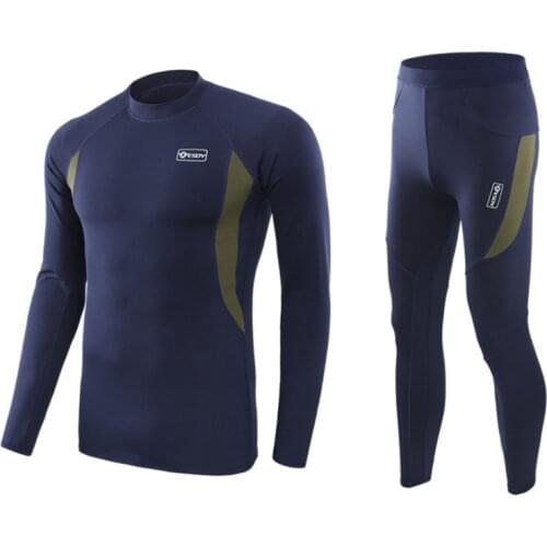 Men Winter Warm Cycling Base Layers Quick Dry Cycling Thermal Underwear Men For Riding/Climbing/Cycling