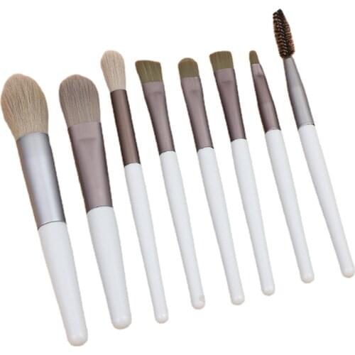 Makeup Brushes Tool Set 8PCS/SET Cosmetic Powder Eye Shadow Foundation Blush Blending Beauty Make Up Brush Maquiagem