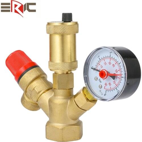 High quality Boiler relief valve brass adjustable angle pressure relief valve pump