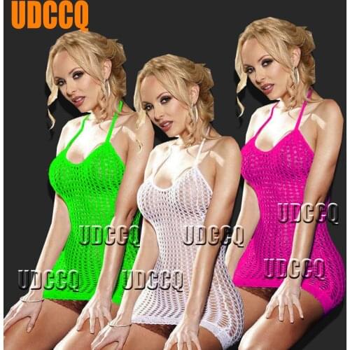Sexy lace Lingerie nightwear costumes Babydoll Underwear notte Intimo Bodysuits intimates latex catsuit mini skirt dress 8904